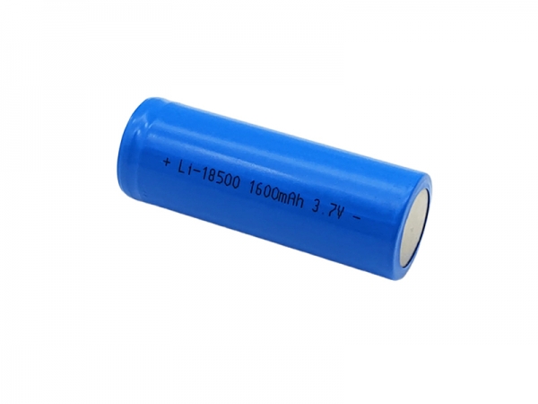 3.7V 1600mAh 圆柱锂电池 | 18500-电芯