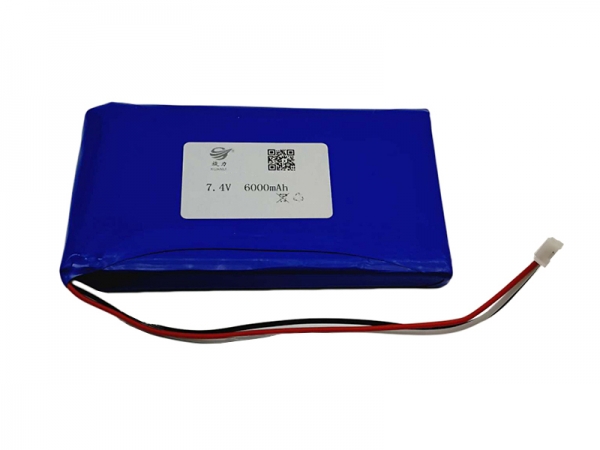 7.4V 6000mAh 806090通信锂电池
